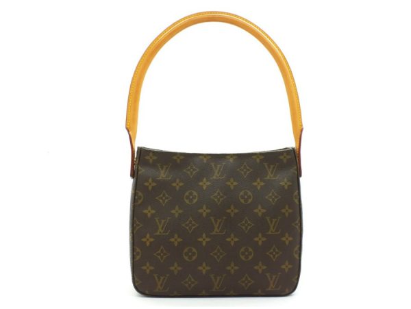 imgrc0094198636 Louis Vuitton Monogram Looping MM Shoulder Bag Brown