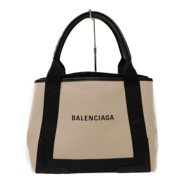 imgrc0094199968 BALENCIAGA Small Cabas Tote Bag Handbag Pouch Ivory