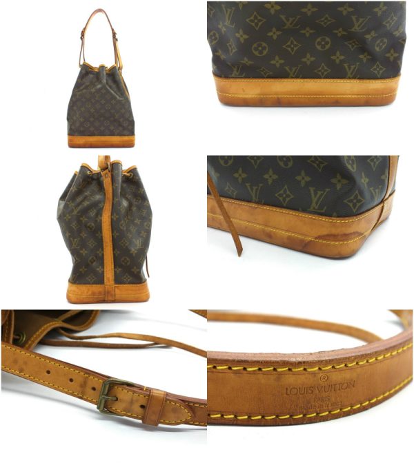 imgrc0094207092 Louis Vuitton Monogram Noe Shoulder Bag Brown