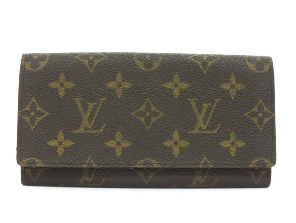 imgrc0094227838 Louis Vuitton Monogram Portefeuille 3 Cult Wallet Brown