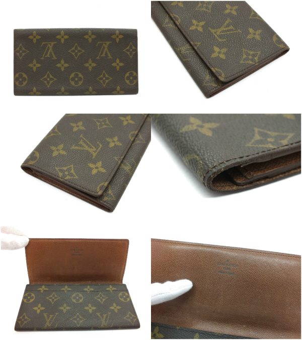 imgrc0094227839 Louis Vuitton Monogram Portefeuille 3 Cult Wallet Brown