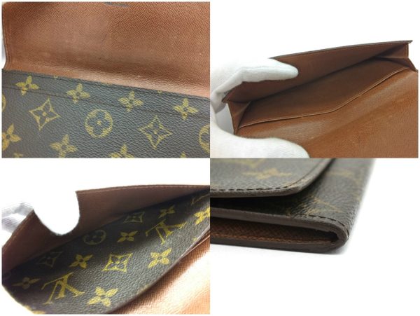 imgrc0094227840 Louis Vuitton Monogram Portefeuille 3 Cult Wallet Brown