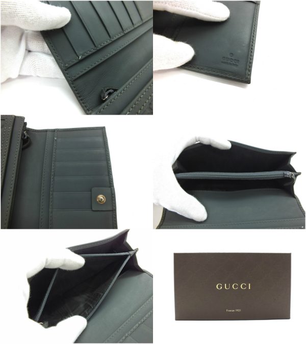 imgrc0094300815 Gucci BifLong Wallet Blue Leather