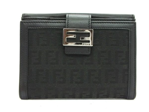 imgrc0094300920 Fendi Zucchino Wallet Black