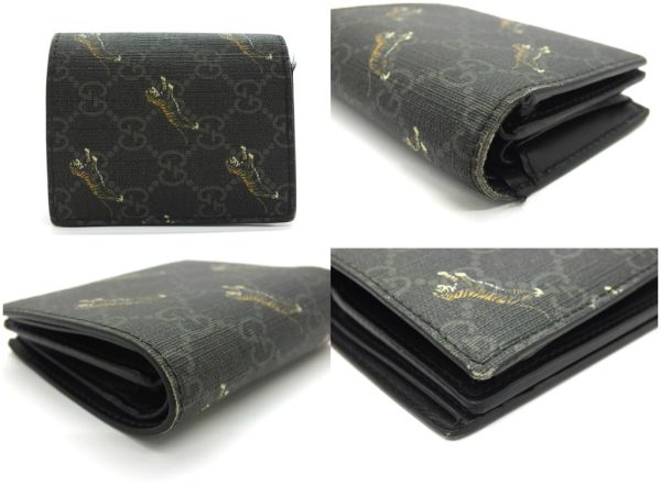 imgrc0094354464 Gucci Tiger Wallet Black Leather