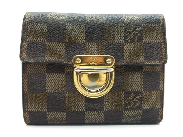 imgrc0094354513 Louis Vuitton Damier Wallet Portefeuille Koala Brown