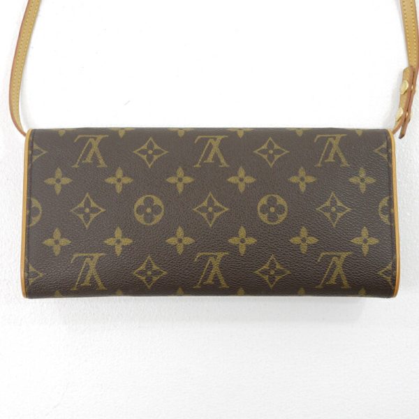 imgrc0094399571 Louis Vuitton Pochette Twin GM Shoulder Bag Monogram Brown