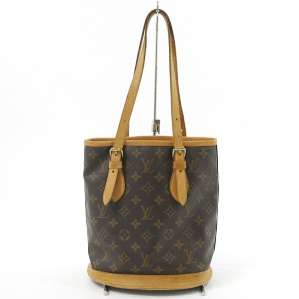 imgrc0094399780 Louis Vuitton Petit Baguette Shoulder Bag Monogram Brown