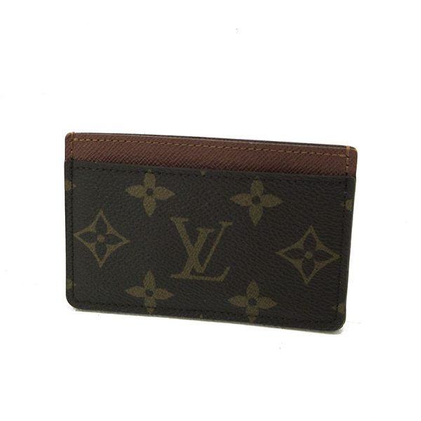 imgrc0094411716 Louis Vuitton Porte Carte Card Case Monogram Brown