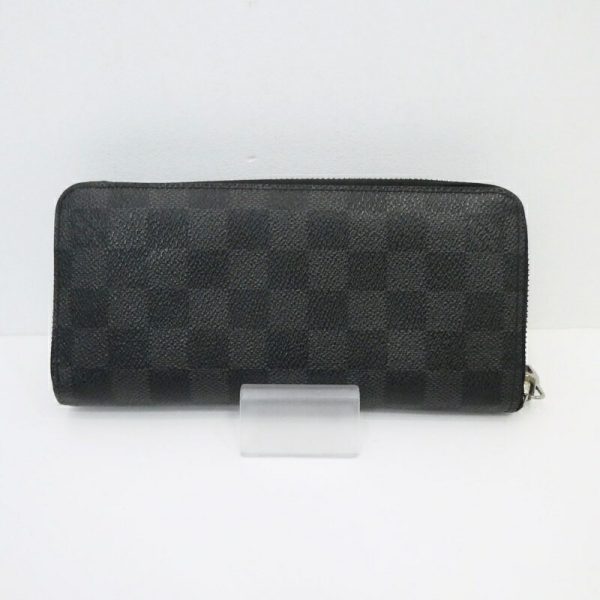 imgrc0094470968 Louis Vuitton Zippy Wallet Long Wallet Damier Graphite Black