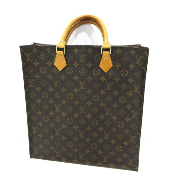 imgrc0094476809 Louis Vuitton Sac Plat Tote Bag Monogram Brown