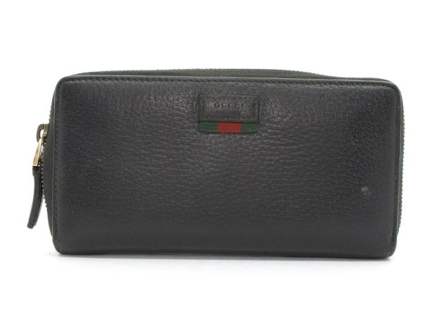 imgrc0094513195 Gucci Web Long Wallet Black