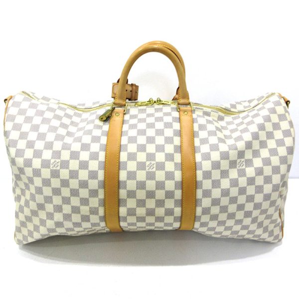 imgrc0094519522 Louis Vuitton Keepall Bandouliere 55 Bag Damier Azur