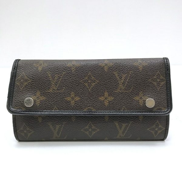 imgrc0094543325 Louis Vuitton Portefeuille Tri FLong Wallet Monogram Macassar Brown