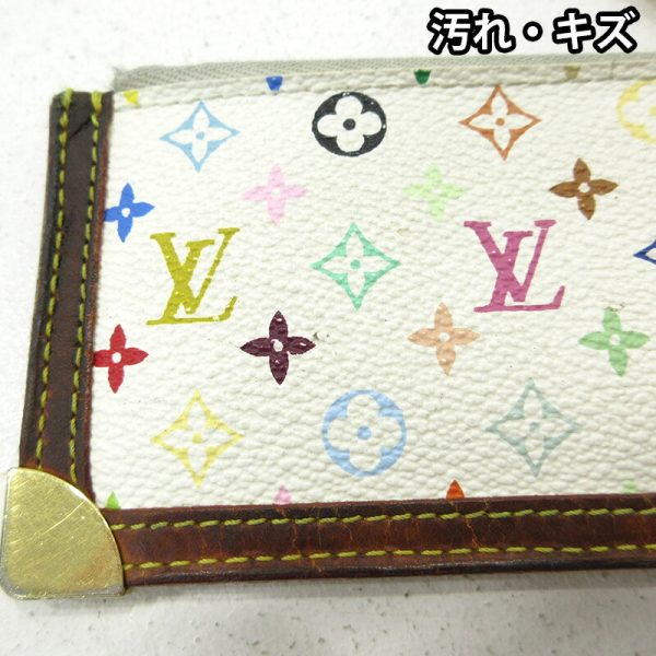 imgrc0094555218 Louis Vuitton Pochette Clé Coin Case Monogram Multicolor White