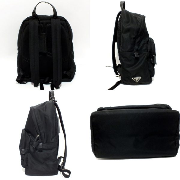 imgrc0094564023 Prada Nylon Backpack Black