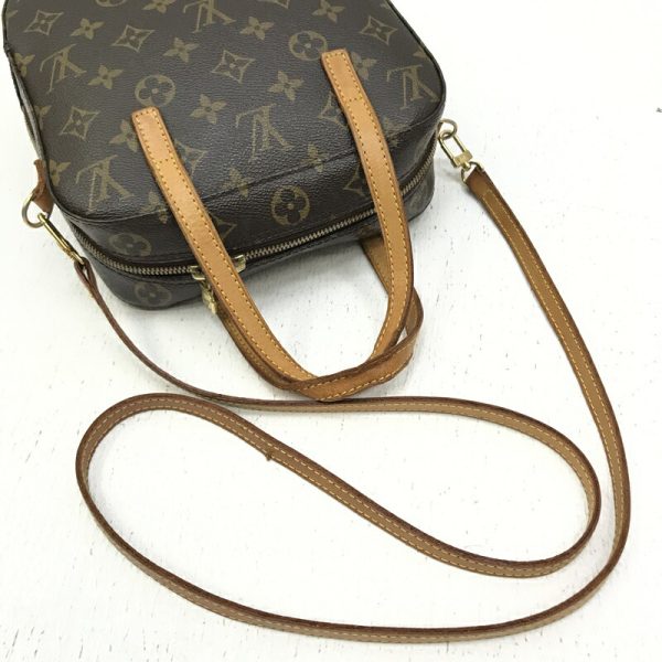 imgrc0094600255 Louis Vuitton Spontini 2 Way Bag Monogram Brown