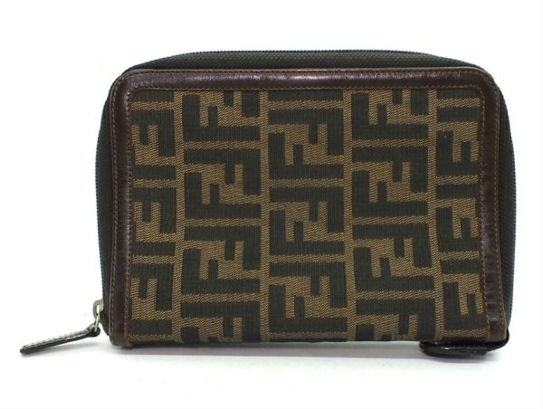 imgrc0094675685 Fendi Zucca Pattern Notebook Brown