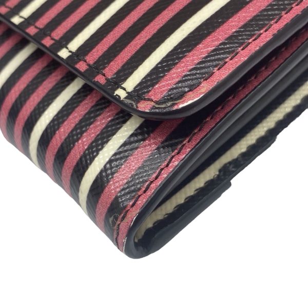 imgrc0094687137 PRADA Long Flap Wallet Saffiano Multicolor