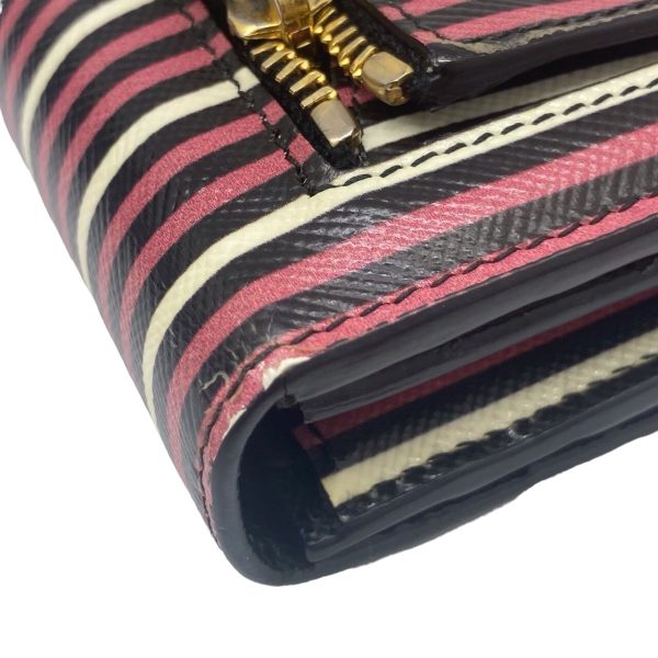 imgrc0094687161 PRADA Long Flap Wallet Saffiano Multicolor