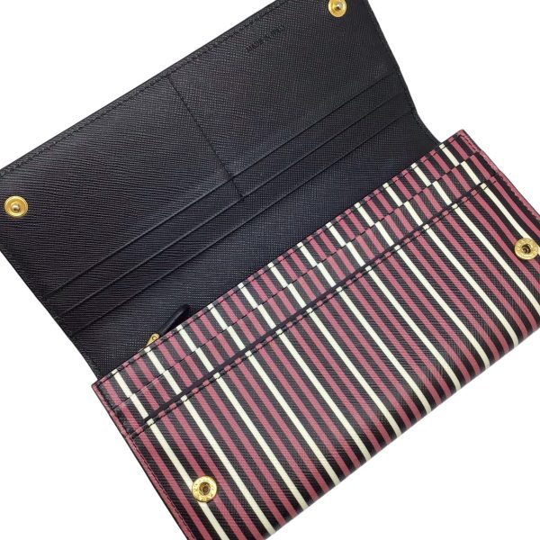 imgrc0094687162 PRADA Long Flap Wallet Saffiano Multicolor