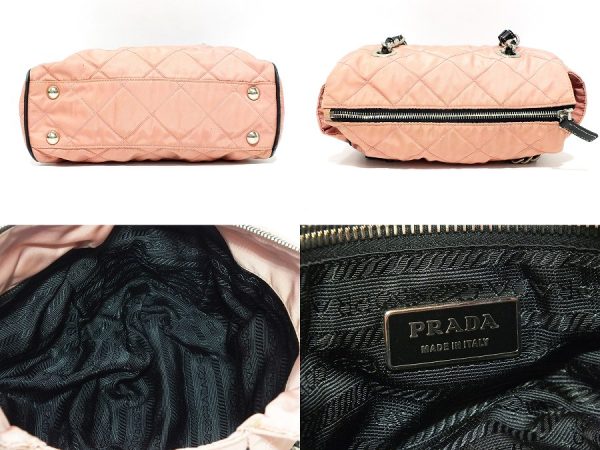 imgrc0094691536 Prada Quilted Shoulder Bag Black