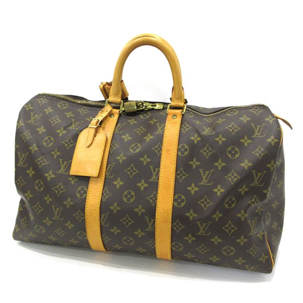 imgrc0094694955 Louis Vuitton Keepall 45 Bag Monogram Brown