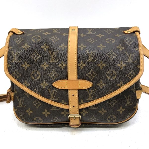 imgrc0094749533 Louis Vuitton Saumur 30 Shoulder Bag Monogram Brown