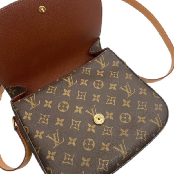 created by Background Eraser Louis Vuitton Saint Cloud GM Shoulder Bag Brown