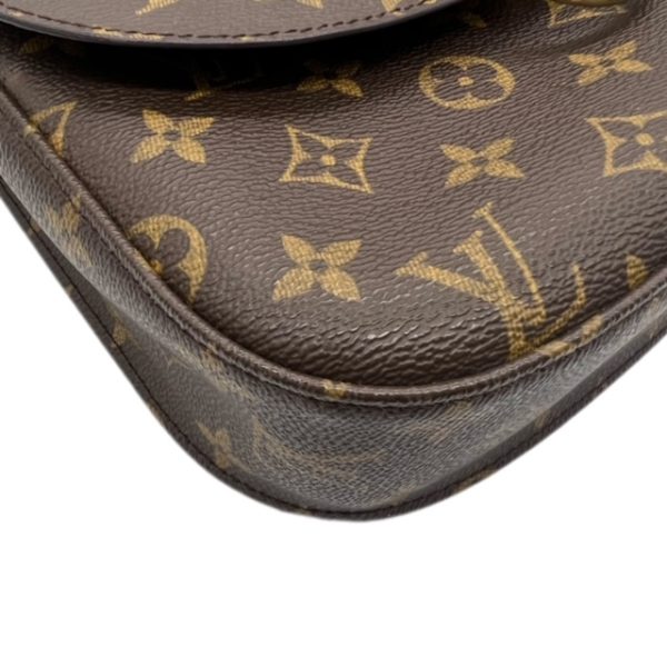 created by Background Eraser Louis Vuitton Saint Cloud GM Shoulder Bag Brown