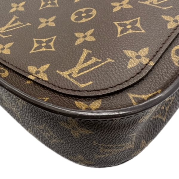 created by Background Eraser Louis Vuitton Saint Cloud GM Shoulder Bag Brown