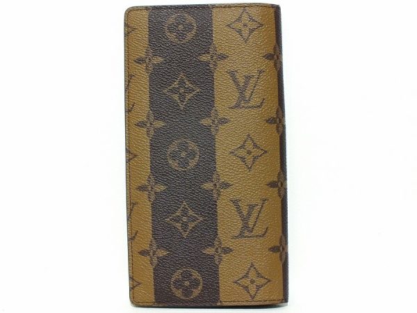 imgrc0094942201 Louis Vuitton Portefeuille Braza Long Wallet Brown