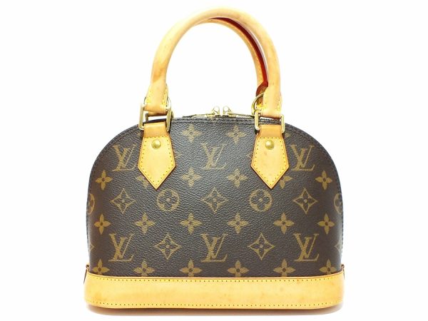 imgrc0094942205 Louis Vuitton Alma BB 2WAY Handbag Brown