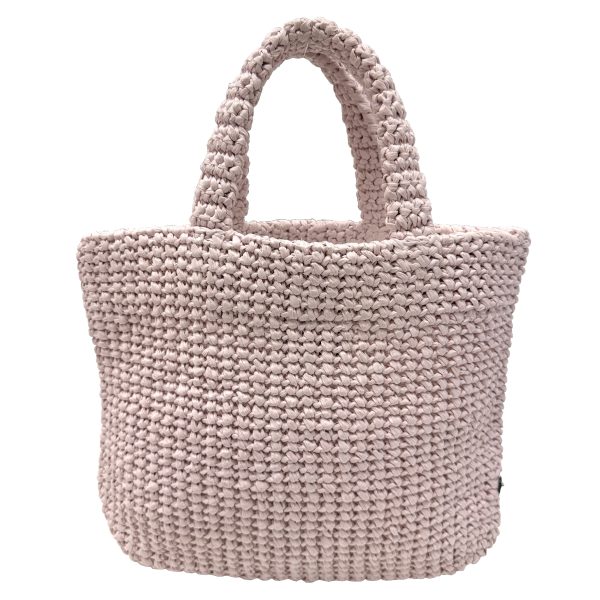 imgrc0095014803 PRADA Small Crochet Tote Bag Raffia Pink