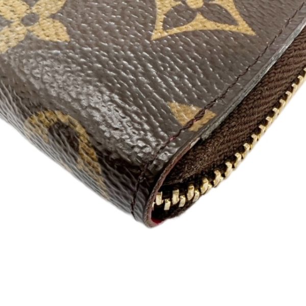 created by Background Eraser Louis Vuitton Portefeuille Clemence Long Wallet Monogram Canvas Brown