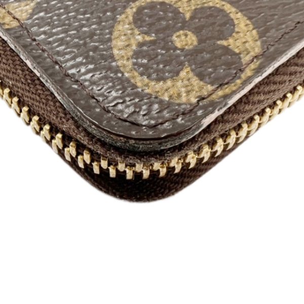 created by Background Eraser Louis Vuitton Portefeuille Clemence Long Wallet Monogram Canvas Brown