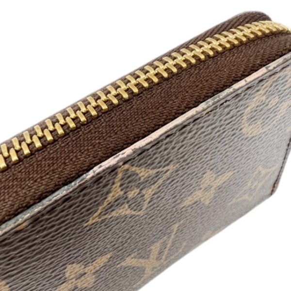 created by Background Eraser Louis Vuitton Portefeuille Clemence Long Wallet Monogram Canvas Brown