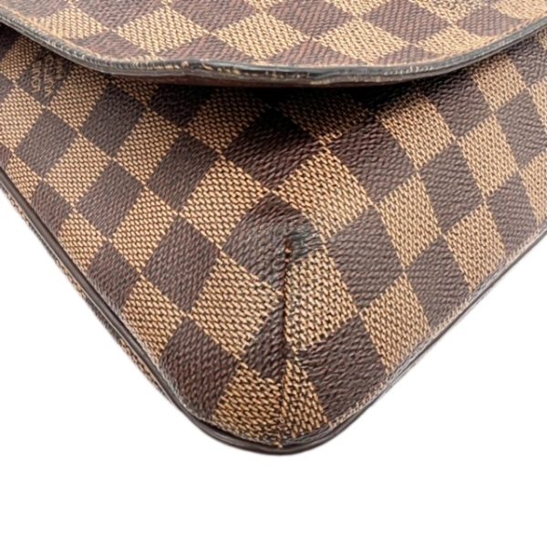 created by Background Eraser Louis Vuitton Musette Salsa Shoulder Bag Damier Canvas Brown