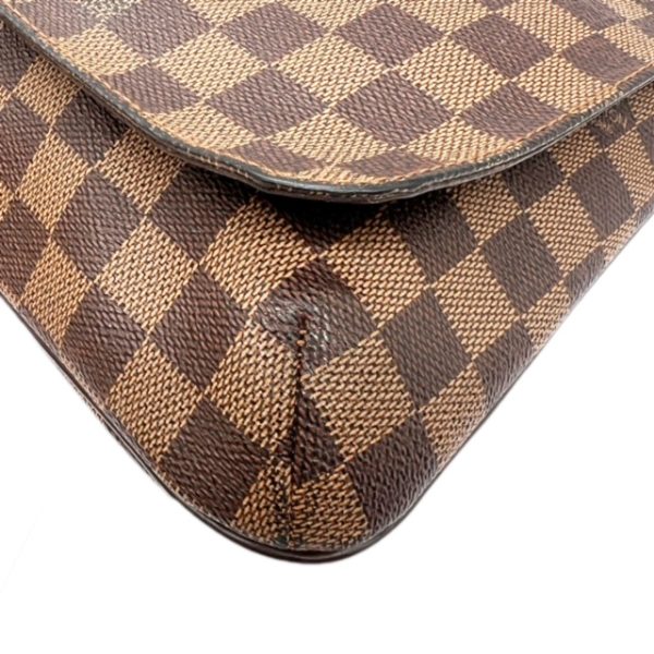 created by Background Eraser Louis Vuitton Musette Salsa Shoulder Bag Damier Canvas Brown