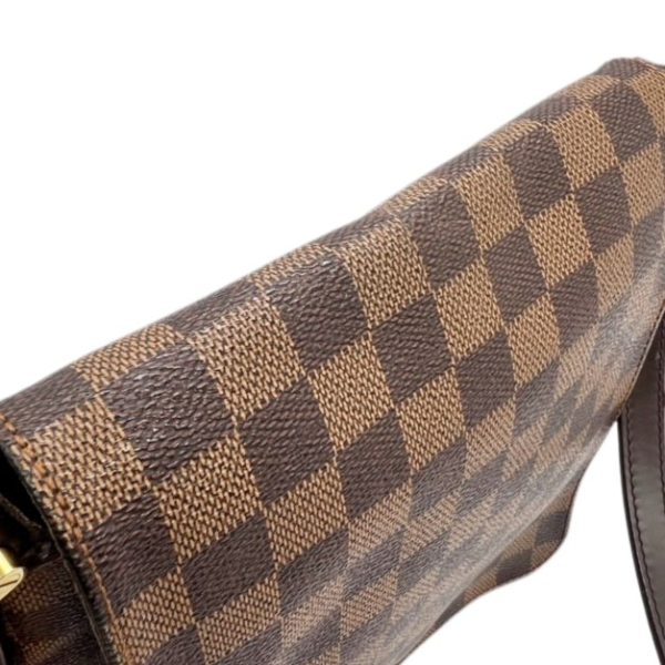 created by Background Eraser Louis Vuitton Musette Salsa Shoulder Bag Damier Canvas Brown