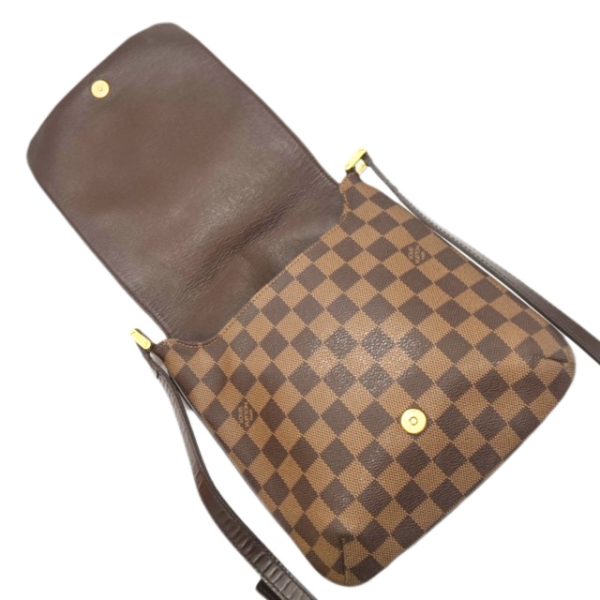 created by Background Eraser Louis Vuitton Musette Salsa Shoulder Bag Damier Canvas Brown