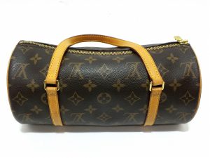 imgrc0095213008 Louis Vuitton Damier Alma PM Hand Bag Ebene Brown Gold Metal Fittings