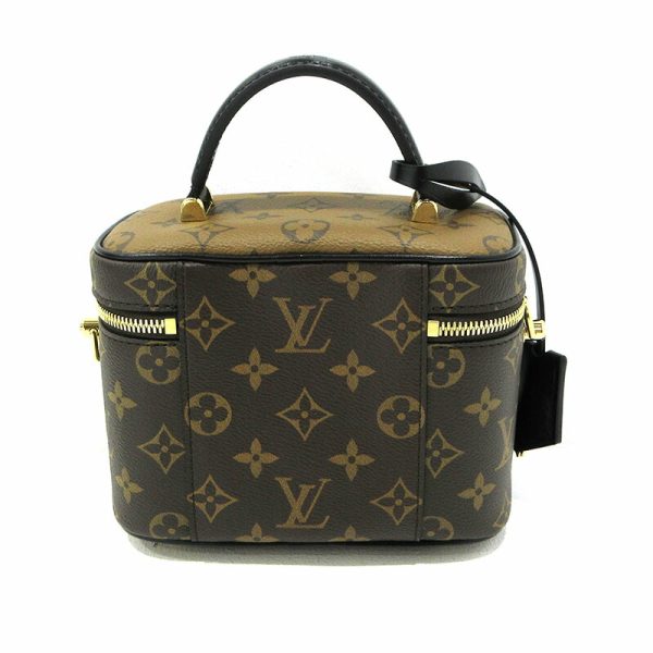 imgrc0095220877 Louis Vuitton Vanity PM 2 Way Bag Monogram Reverse Brown