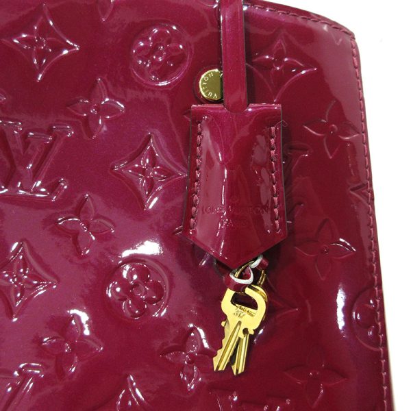 imgrc0095222401 Louis Vuitton Montaigne BB 2 Way Bag Vernis Wine Red