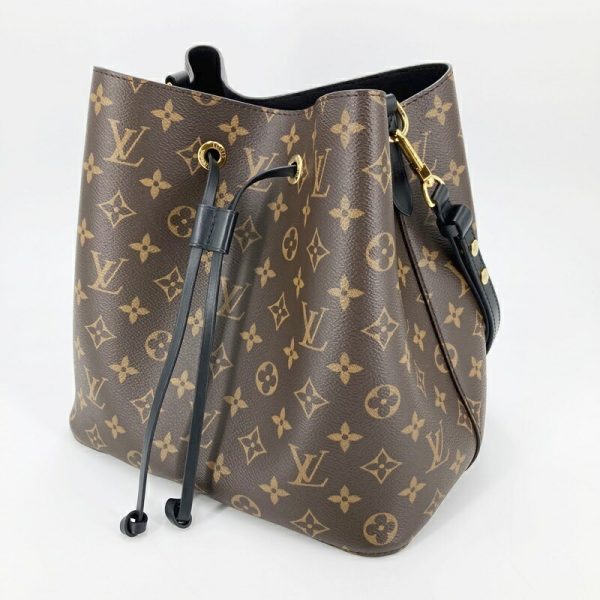 imgrc0095242451 Louis Vuitton Neo Noe Drawstring Shoulder Bag Monogram Brown