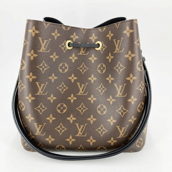 imgrc0095242457 Louis Vuitton Neo Noe Drawstring Shoulder Bag Monogram Brown