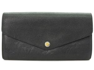 imgrc0095322675 LOUIS VUITTON M63510 Eclipse Monogram Trifold Wallet Black