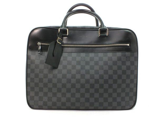 imgrc0095332961 Louis Vuitton Damier Graphite Overnight 2WAY Bag Black