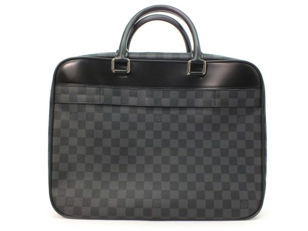 imgrc0095332962 Louis Vuitton Damier Graphite Overnight 2WAY Bag Black