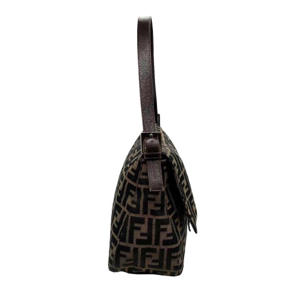 imgrc0095400140 FENDI Mamma Baguette Semi Shoulder Bag Brown